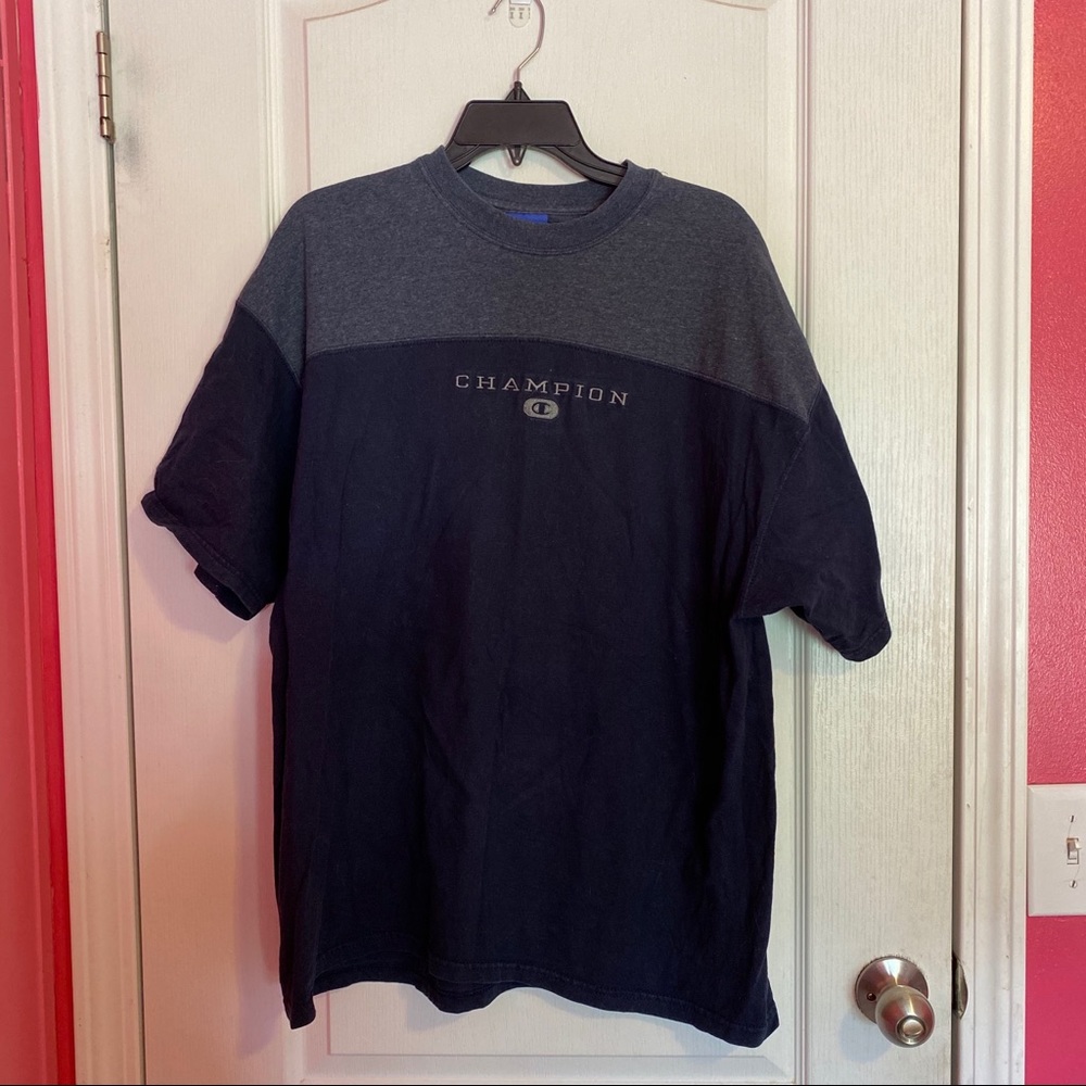 LAST CHANCE: CHAMPION BLUE TEE
